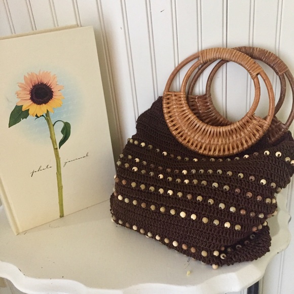 Boho macrame clutch - Picture 4 of 8